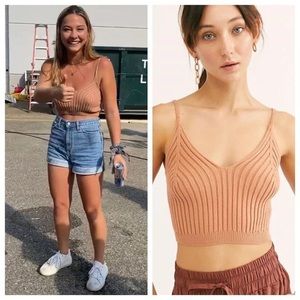 Free people corset detail cami